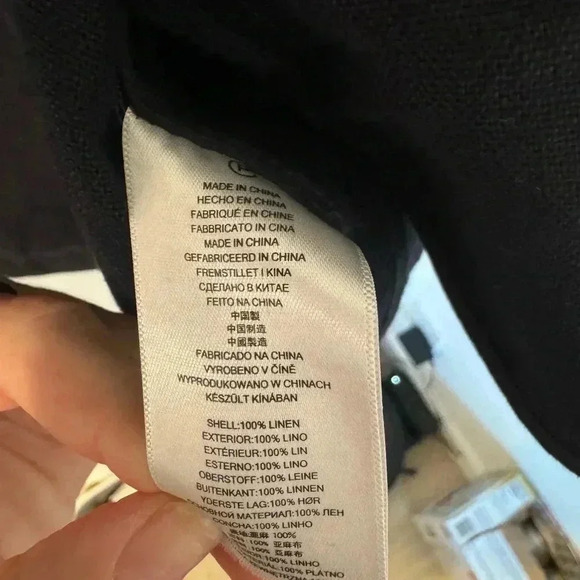 Michael Kors Linen Scrunch Sleeve Blazer - Picture 4 of 6